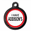 Addisons Medical Dog ID Tag 2